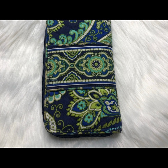 Vera Bradley Accordion Wallet - Rhythm and Blues - Picture 4 of 4